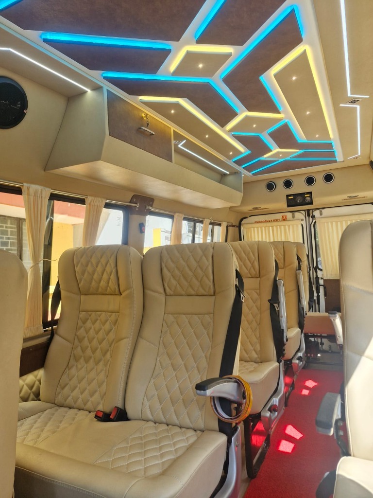 12 Seater Tempo Traveller