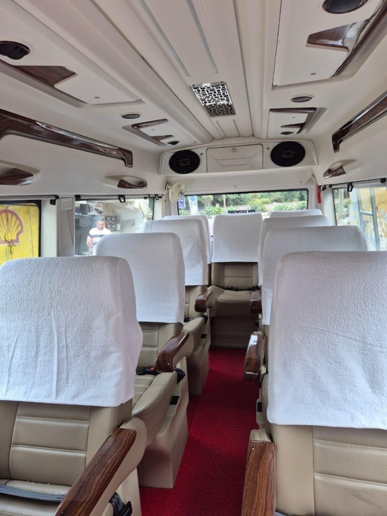 9 Seater Tempo Traveller