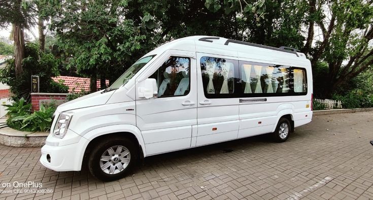 Premium White Van