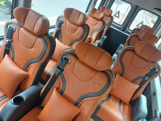 Tan Leather Captain Seats